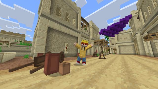 Screenshot of the Minecraft Bedrock Marketplace product Desert Kingdom created by Waypoint Studios.