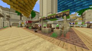 Screenshot of the Minecraft Bedrock Marketplace product Desert Kingdom created by Waypoint Studios.