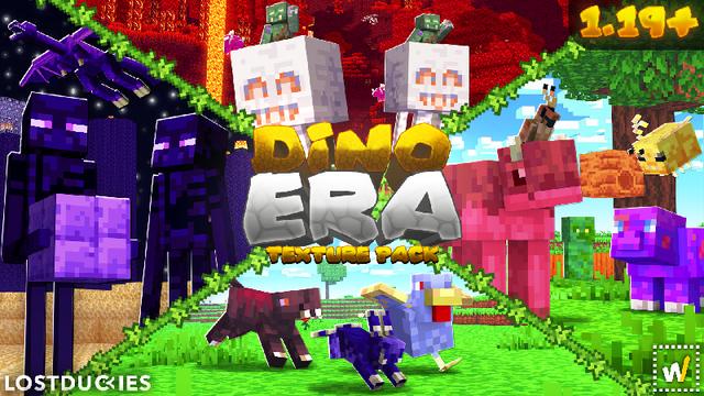 Thumbnail of the Minecraft Bedrock Marketplace product Dino Era Texture Pack created by Waypoint Studios.
