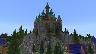 Screenshot of the Minecraft Bedrock Marketplace product Dragon Attack created by Waypoint Studios.