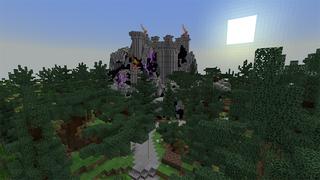 Screenshot of the Minecraft Bedrock Marketplace product Dragon Attack created by Waypoint Studios.