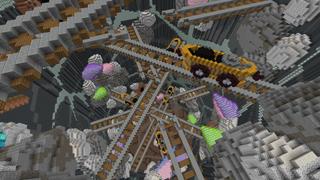 Screenshot of the Minecraft Bedrock Marketplace product Dropper Ultimate Jump created by Waypoint Studios.