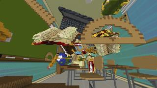 Screenshot of the Minecraft Bedrock Marketplace product Dropper Ultimate Jump created by Waypoint Studios.