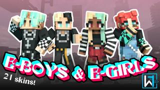 Thumbnail of the Minecraft Bedrock Marketplace product E-Boys & E-Girls created by Waypoint Studios.