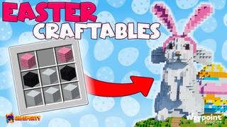 Thumbnail of the Minecraft Bedrock Marketplace product Easter Craftables created by Waypoint Studios.