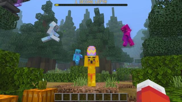 Screenshot of the Minecraft Bedrock Marketplace product Easter Minigames created by Waypoint Studios.