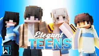 Thumbnail of the Minecraft Bedrock Marketplace product Elegant Teens created by Waypoint Studios.