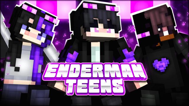 Thumbnail of the Minecraft Bedrock Marketplace product Enderman Teens created by Waypoint Studios.