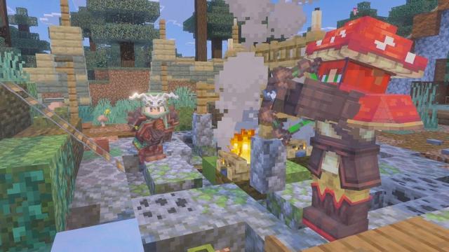 Screenshot of the Minecraft Bedrock Marketplace product Epic Fantasy created by Waypoint Studios.