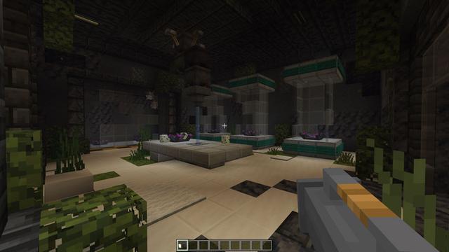 Screenshot of the Minecraft Bedrock Marketplace product Escape the Monster created by Waypoint Studios.