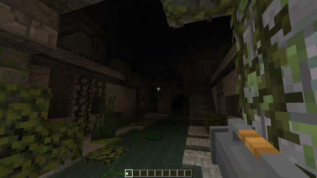 Screenshot of the Minecraft Bedrock Marketplace product Escape the Monster created by Waypoint Studios.
