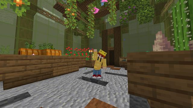 Screenshot of the Minecraft Bedrock Marketplace product Find the Button Ultimate created by Waypoint Studios.