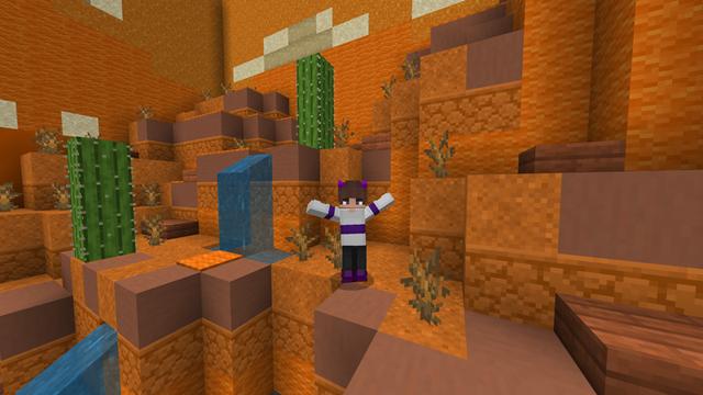 Screenshot of the Minecraft Bedrock Marketplace product Find the Button Ultimate created by Waypoint Studios.