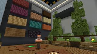 Screenshot of the Minecraft Bedrock Marketplace product Find the Button created by Waypoint Studios.