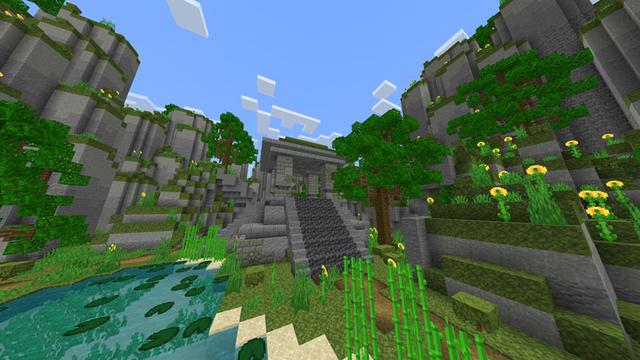 Screenshot of the Minecraft Bedrock Marketplace product Find the Totem created by Waypoint Studios.