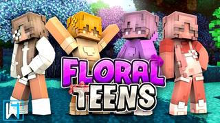 Thumbnail of the Minecraft Bedrock Marketplace product Floral Teens created by Waypoint Studios.