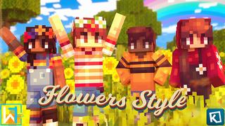 Thumbnail of the Minecraft Bedrock Marketplace product Flowers Style created by Waypoint Studios.