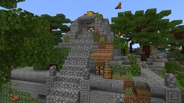 Screenshot of the Minecraft Bedrock Marketplace product Food Animals created by Waypoint Studios.