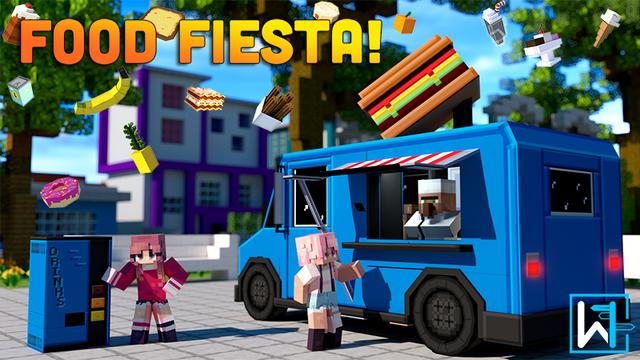 Thumbnail of the Minecraft Bedrock Marketplace product Food Fiesta created by Waypoint Studios.