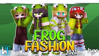Thumbnail of the Minecraft Bedrock Marketplace product Frog Fashion 2021 created by Waypoint Studios.
