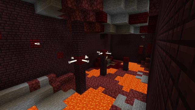 Screenshot of the Minecraft Bedrock Marketplace product From the Nether to the Sky created by Waypoint Studios.