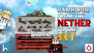 Thumbnail of the Minecraft Bedrock Marketplace product Vom Nether zum Himmel created by Waypoint Studios.