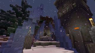 Screenshot of the Minecraft Bedrock Marketplace product Frozen Temple created by Waypoint Studios.