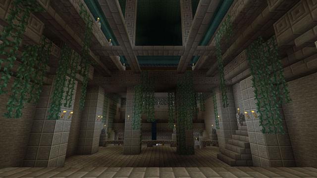 Screenshot of the Minecraft Bedrock Marketplace product Frozen Temple created by Waypoint Studios.
