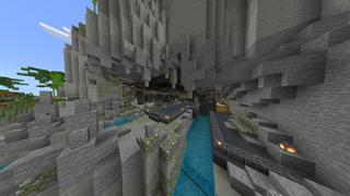 Screenshot of the Minecraft Bedrock Marketplace product Furniture Deluxe Island created by Waypoint Studios.