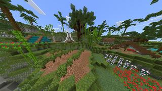 Screenshot of the Minecraft Bedrock Marketplace product Furniture Deluxe Island created by Waypoint Studios.