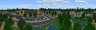 Panorama of the Minecraft Bedrock Marketplace product Furniture: Modern Makeover created by Waypoint Studios.