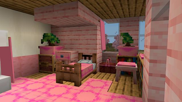 Screenshot of the Minecraft Bedrock Marketplace product Furniture created by Waypoint Studios.