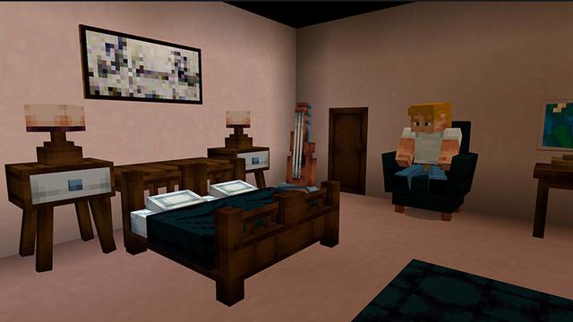 Screenshot of the Minecraft Bedrock Marketplace product Furniture created by Waypoint Studios.