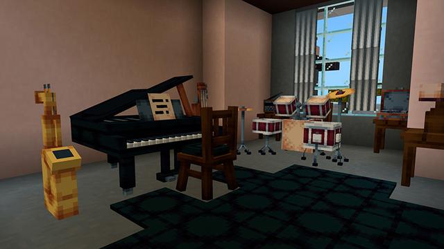 Screenshot of the Minecraft Bedrock Marketplace product Furniture created by Waypoint Studios.