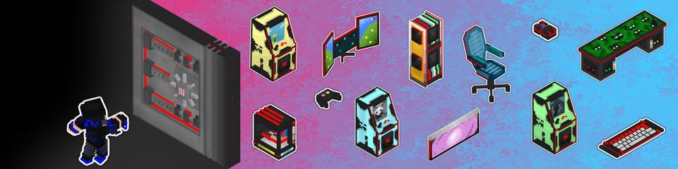 Panorama of the Minecraft Bedrock Marketplace product Gamer Haven created by Waypoint Studios.