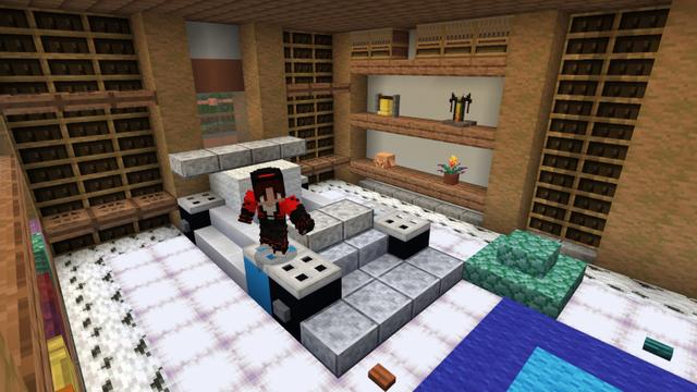 Screenshot of the Minecraft Bedrock Marketplace product Gamer Haven created by Waypoint Studios.