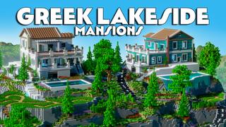 Thumbnail of the Minecraft Bedrock Marketplace product Greek Lakeside Mansions created by Waypoint Studios.