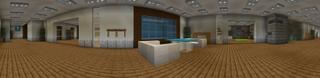 Panorama of the Minecraft Bedrock Marketplace product Hacker Base created by Waypoint Studios.