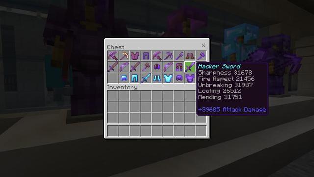 Screenshot of the Minecraft Bedrock Marketplace product Hacker Labs created by Waypoint Studios.
