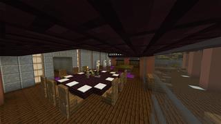 Screenshot of the Minecraft Bedrock Marketplace product Hacker Mansion created by Waypoint Studios.