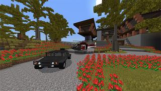 Screenshot of the Minecraft Bedrock Marketplace product Hacker Mansion created by Waypoint Studios.