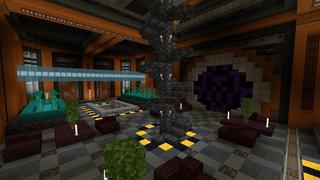 Screenshot of the Minecraft Bedrock Marketplace product Halloween Bunker created by Waypoint Studios.