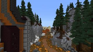 Screenshot of the Minecraft Bedrock Marketplace product Halloween Bunker created by Waypoint Studios.