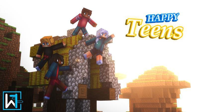 Happy Teens by Waypoint Studios | CHUNK - Minecraft Bedrock Marketplace ...