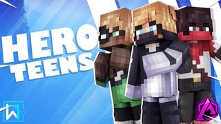 Thumbnail of the Minecraft Bedrock Marketplace product Hero Teens created by Waypoint Studios.