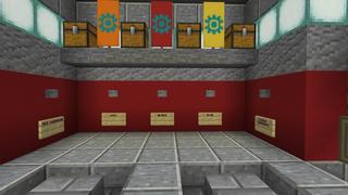 Screenshot of the Minecraft Bedrock Marketplace product Hidden Submarine Base created by Waypoint Studios.
