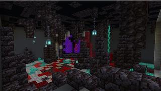 Screenshot of the Minecraft Bedrock Marketplace product Hidden Submarine Base created by Waypoint Studios.