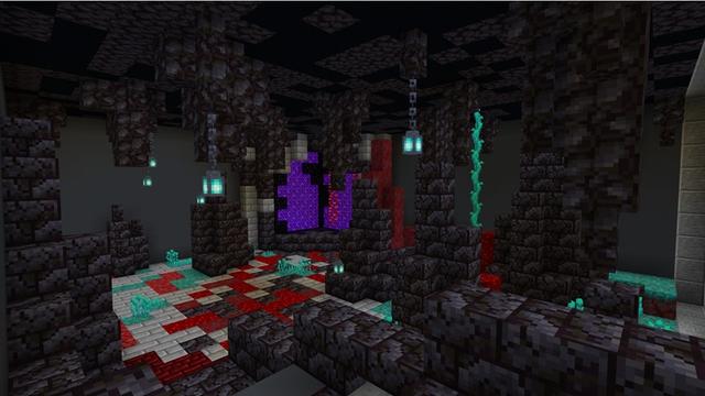 Screenshot of the Minecraft Bedrock Marketplace product Hidden Submarine Base created by Waypoint Studios.