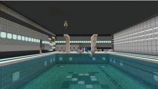 Screenshot of the Minecraft Bedrock Marketplace product Hidden Submarine Base created by Waypoint Studios.