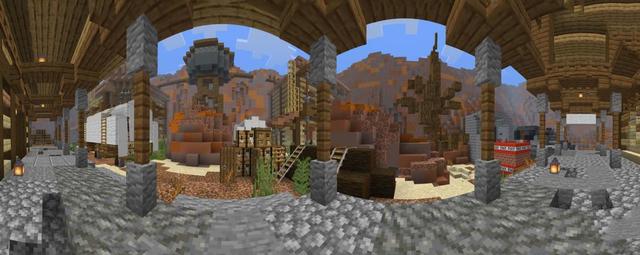 Panorama of the Minecraft Bedrock Marketplace product Hide and Seek created by Waypoint Studios.